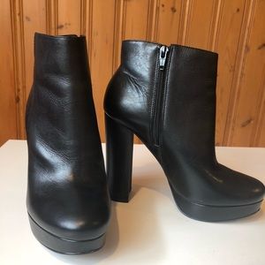 ALDO leather booties size 7.5